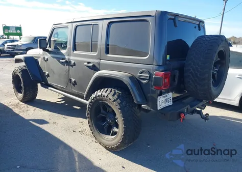 2019 Jeep Wrangler Unlimited Rubicon 4X4 z USA, uszkodzony, nr VIN 1C4HJXFN7KW687358